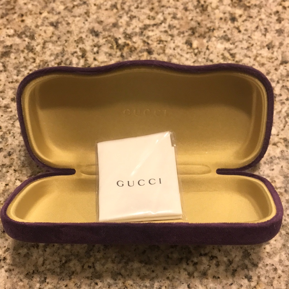 Gucci glasses case